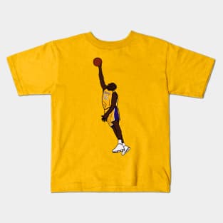 Shaquille O'Neal Dunk - Los Angeles Lakers Kids T-Shirt